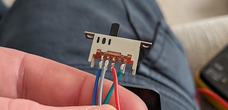 The Three-Way switch of the Strobe Light
