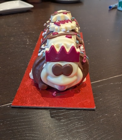 Colin the Caterpillar Cake, Christmas Edition