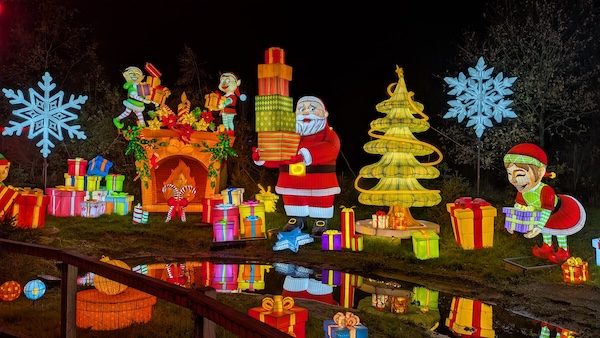 Gullivers Valley Land of Lights Christmas Display